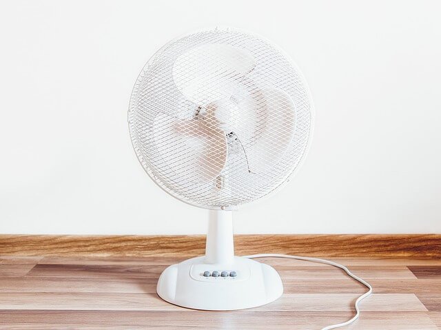 ventilator om af te koelen